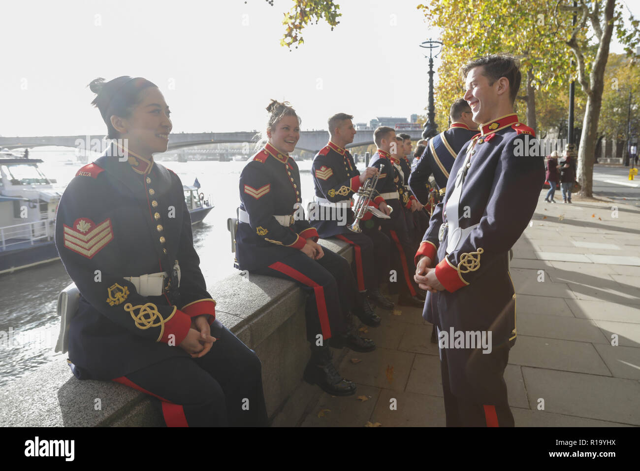 Londres, Royaume-Uni. 10 Nov, 2018. La procession pour le Seigneur Mayor's spectacle marque l'assermentation du nouveau maire de Londres. Cette année, c'est Peter Estlin qui devient le 691ème Maire : Crédit photographique à vue/Alamy Live News Banque D'Images