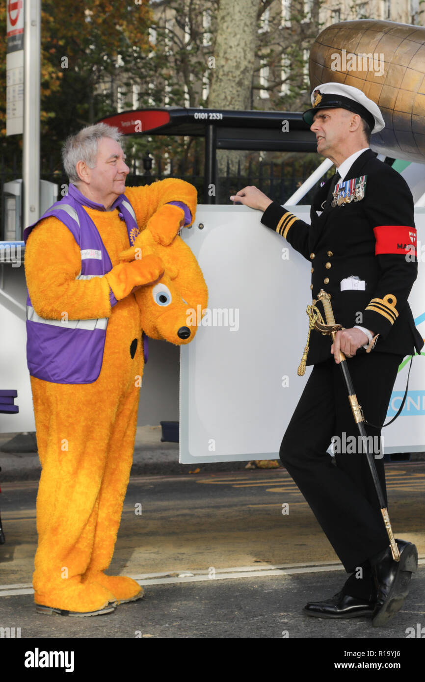 Londres, Royaume-Uni. 10 Nov, 2018. La procession pour le Seigneur Mayor's spectacle marque l'assermentation du nouveau maire de Londres. Cette année, c'est Peter Estlin qui devient le 691ème Maire : Crédit photographique à vue/Alamy Live News Banque D'Images