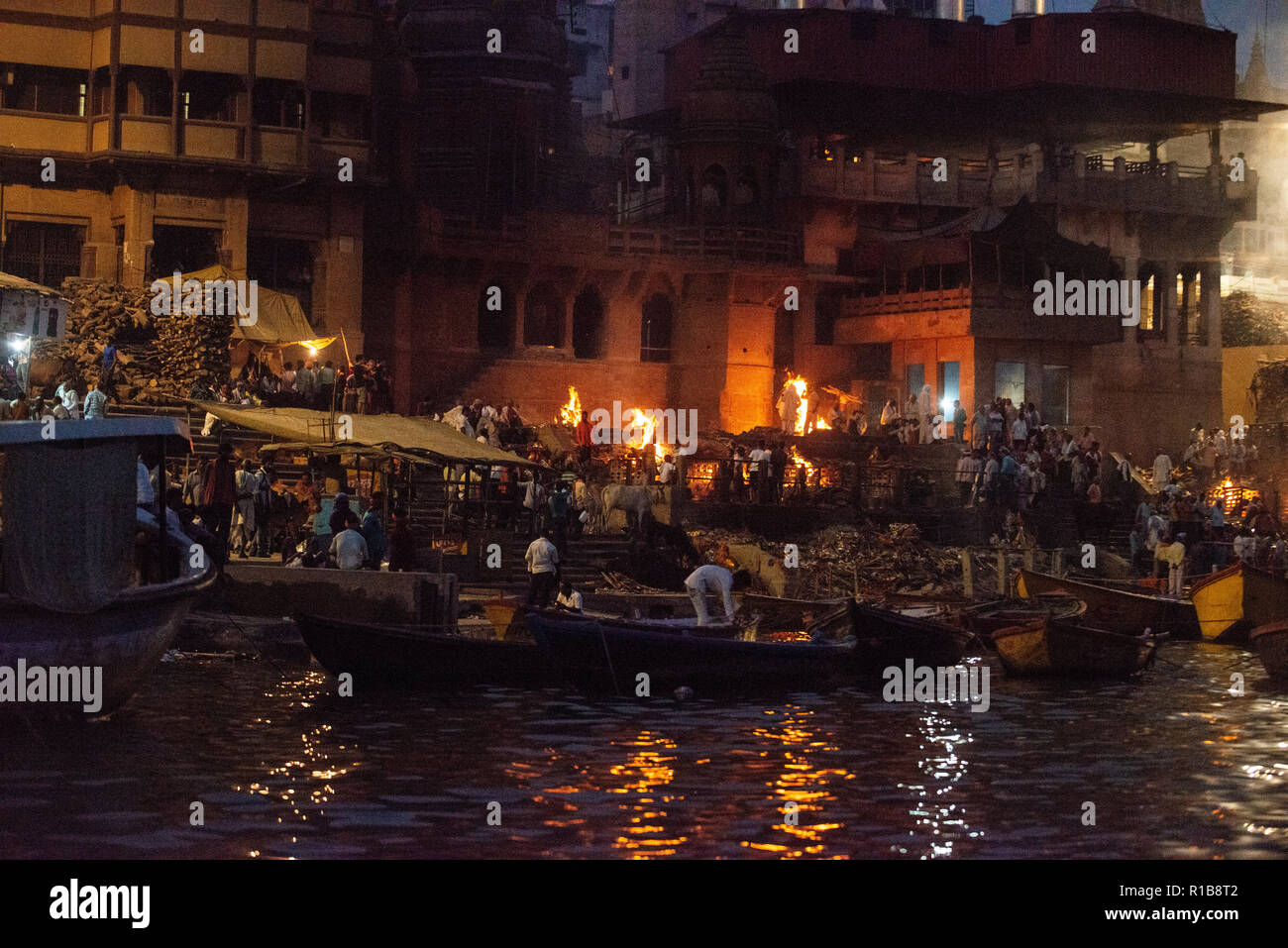 Inde - Varanasi, Varanasi, Uttar Pradesh, Inde. 30,10, 2018. Pic montre : Varanasi est une ville dans le nord de l'état indien de l'Uttar Pradesh. Considéré un Banque D'Images