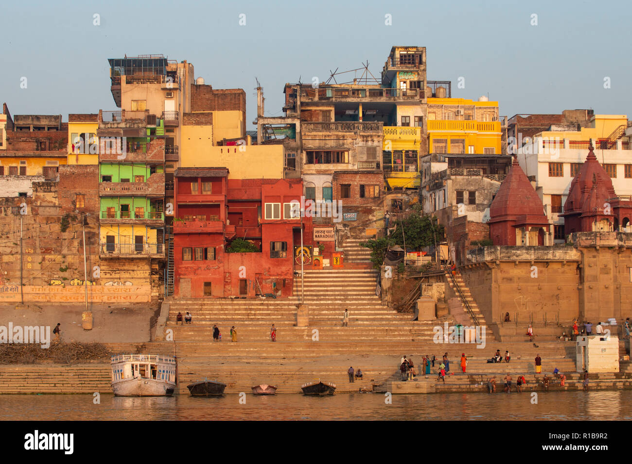 Inde - Varanasi, Varanasi, Uttar Pradesh, Inde. 31,10, 2018. Pic montre : Varanasi est une ville dans le nord de l'état indien de l'Uttar Pradesh. Considéré un Banque D'Images