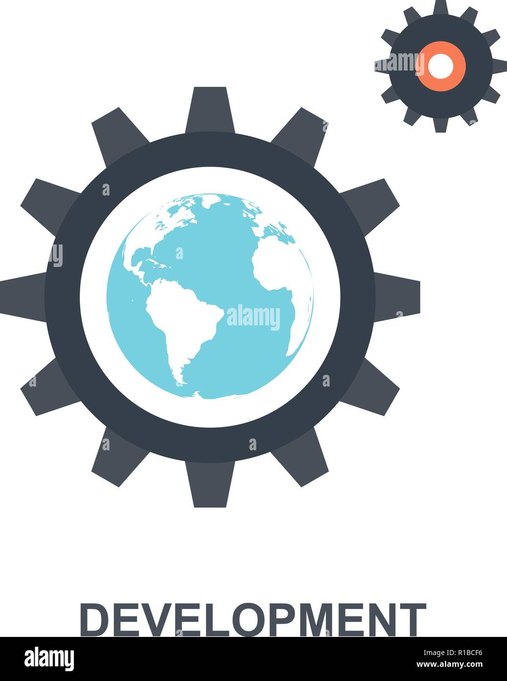 L'icône de développement concept Illustration de Vecteur