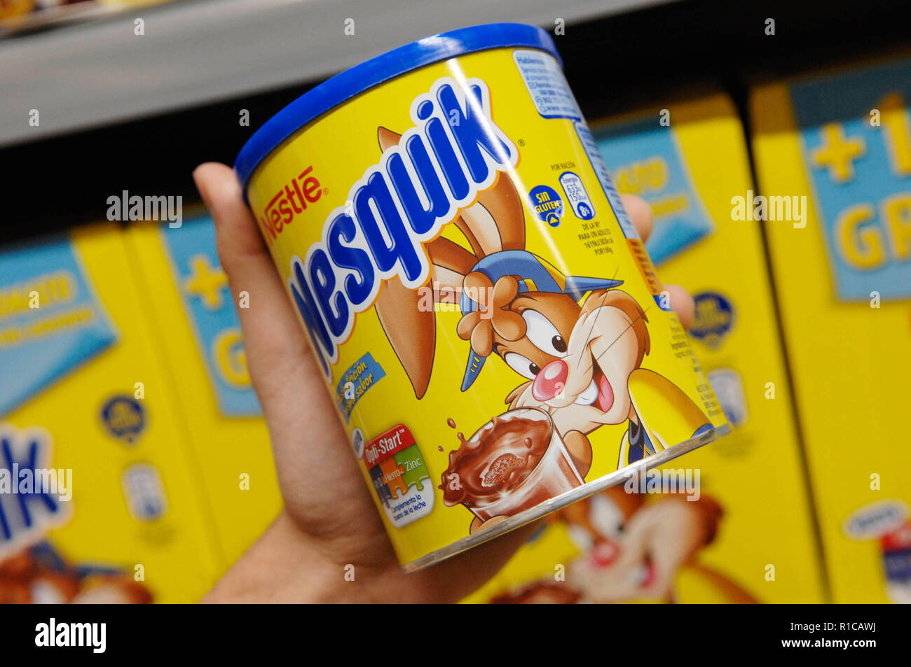 Nestle Nesquik, Banque D'Images