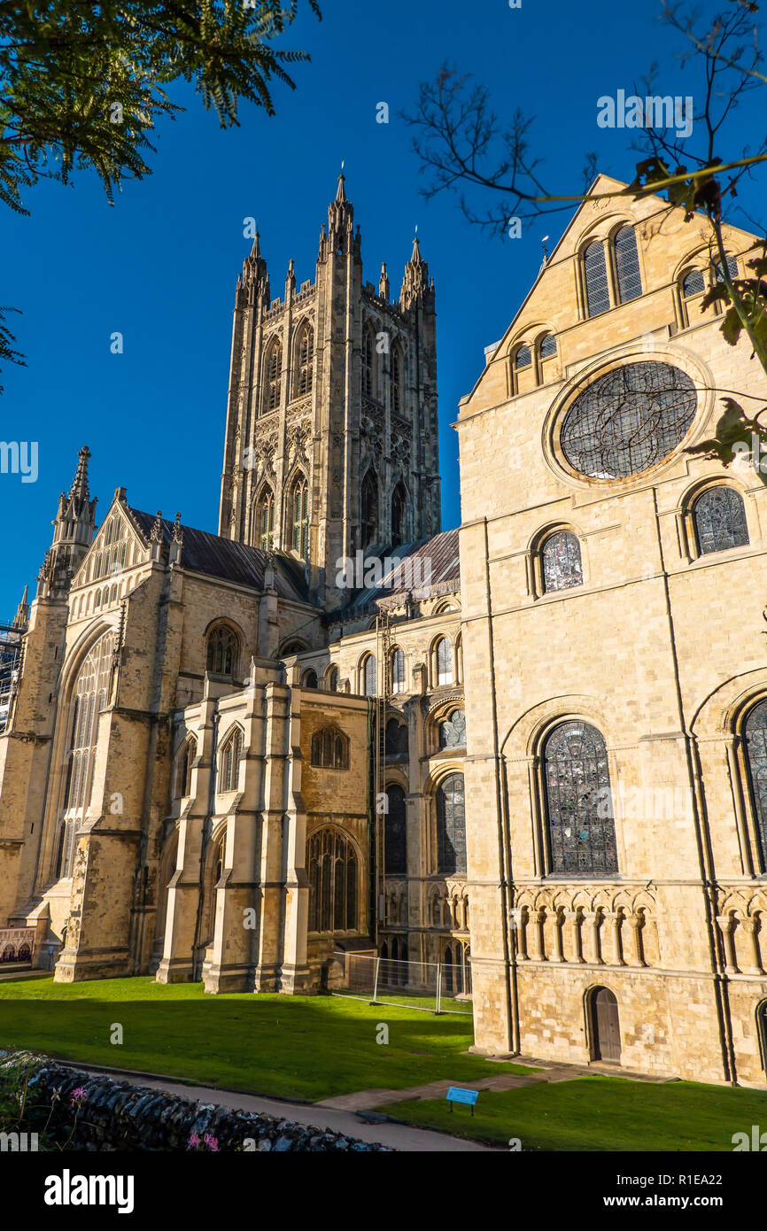 La Cathédrale de Canterbury, Canterbury Bell Tower,Harry,Kent, Angleterre, Royaume-Uni Banque D'Images