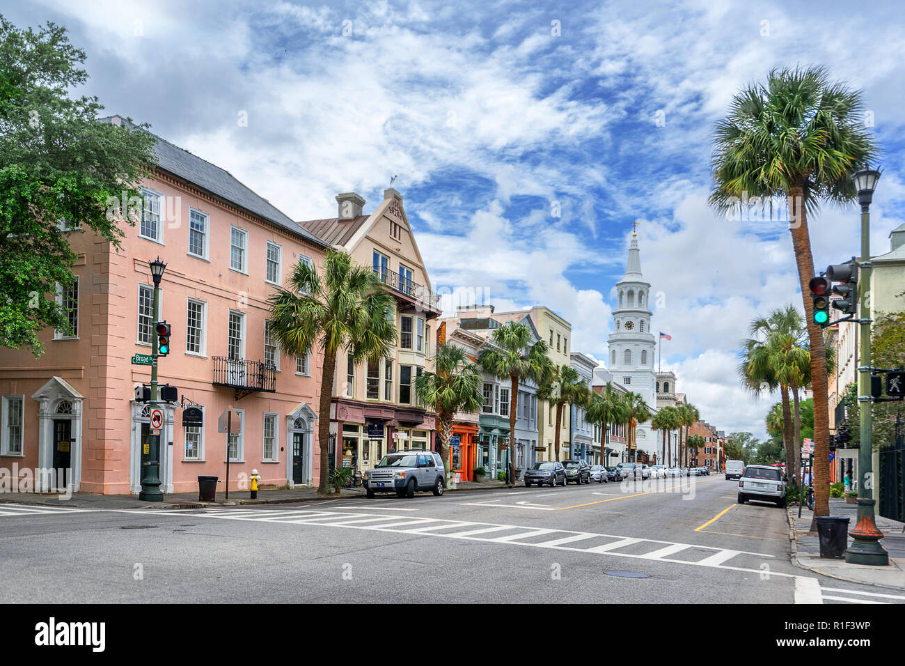 Charleston en Caroline du Sud Banque D'Images