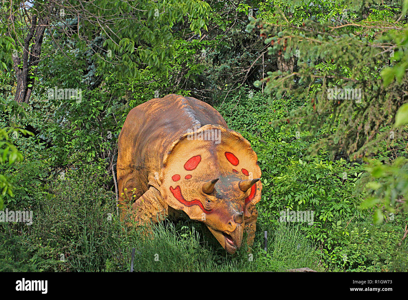 Les DINOSAURES - reptiles éteints Banque D'Images