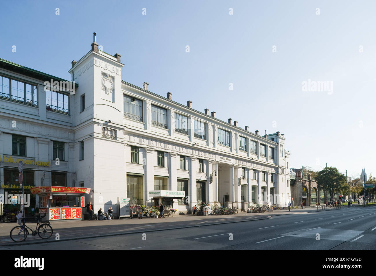 Wien, U-Bahn-Linie Gürtellinie, U6, früher Stadtbahn Station, Alser Straße - Vienne, ligne de métro U6, ancien Stadtbahn historique Banque D'Images