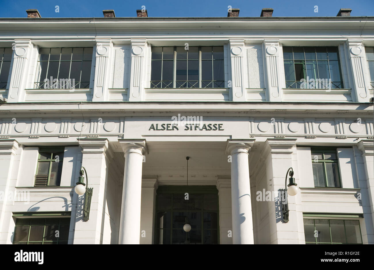 Wien, U-Bahn-Linie Gürtellinie, U6, früher Stadtbahn Station, Alser Straße - Vienne, ligne de métro U6, ancien Stadtbahn historique Banque D'Images