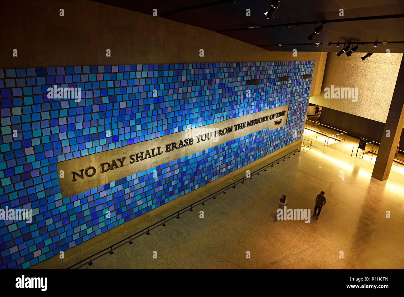 9/11 Memorial et musée, Manhattan, New York City, USA Banque D'Images
