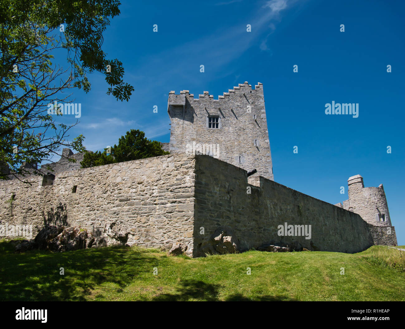 Un château magnifique complexe sur la rive est du lac Lough Leane, près de Killarney Banque D'Images