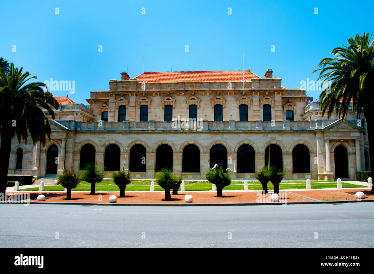 Le parlement de l'ouest de l'Australie - Perth Banque D'Images