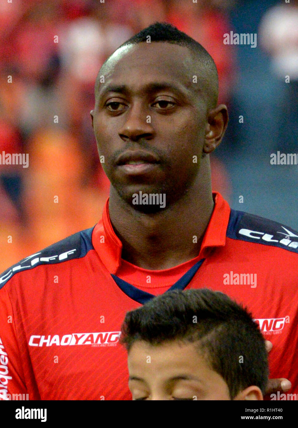 Colombie - ligue Liga Aguila I - Apertura 2018 DIM Independiente Medellín ( / ) - Juan Fernando Caicedo Banque D'Images