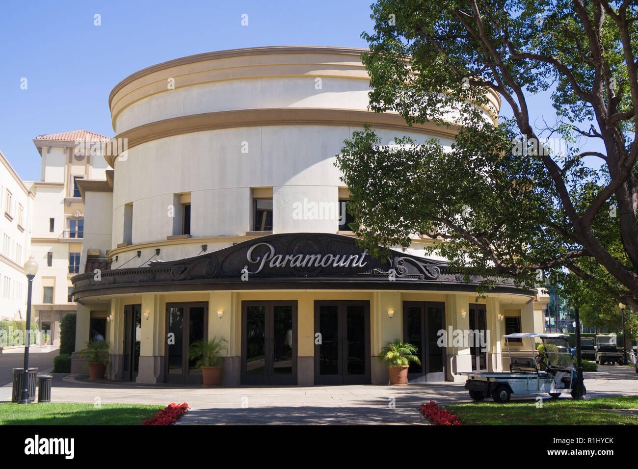 Les studios Paramount à Hollywood, États-Unis Banque D'Images