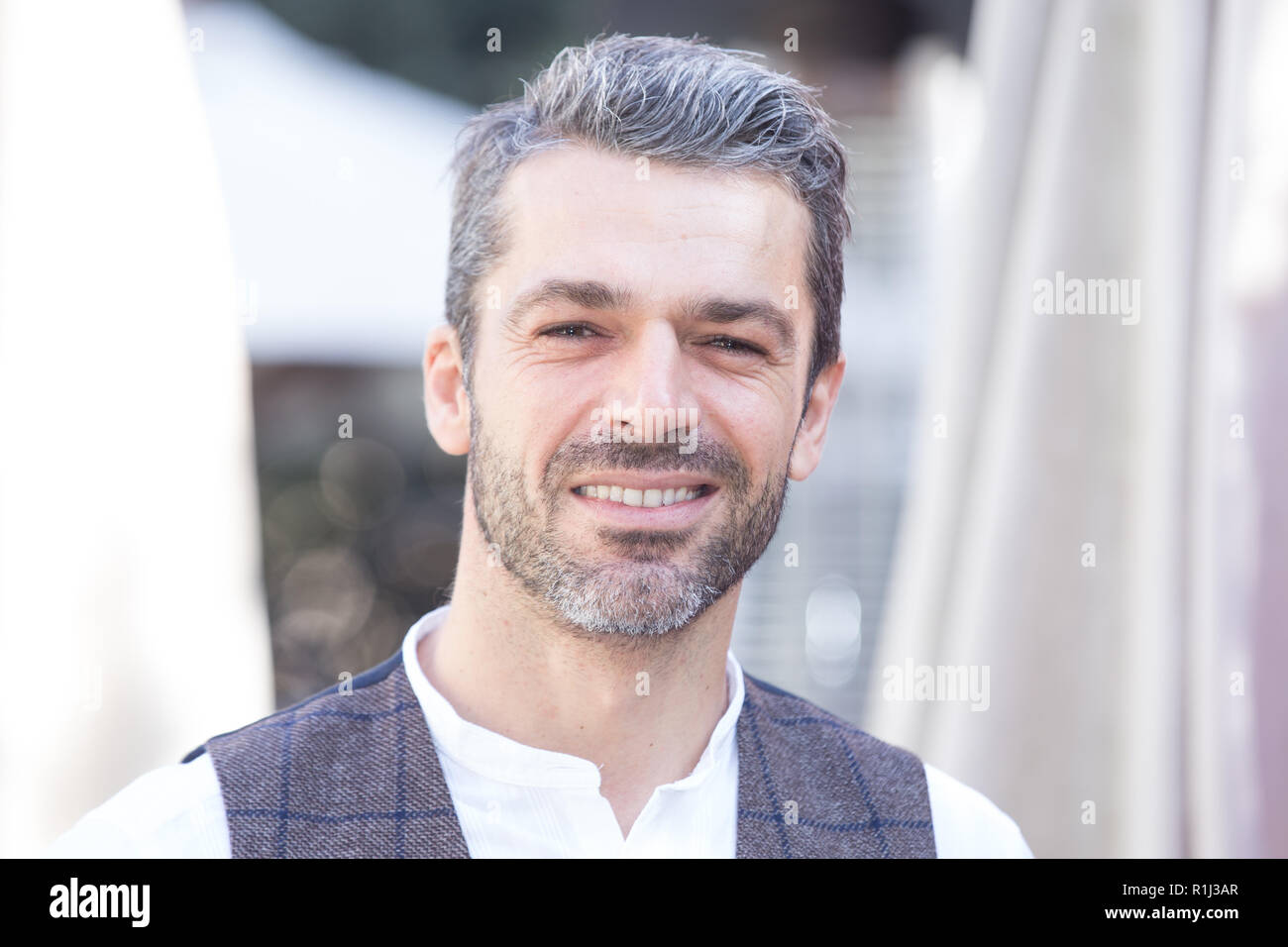 Roma, Italie. 12Th Nov, 2018. L'acteur italien Luca Argentero Photocall du film italien "Que faites-vous pour le Nouvel An ?" au Palazzo Reale à Rome Crédit : Matteo Nardone/Pacific Press/Alamy Live News Banque D'Images