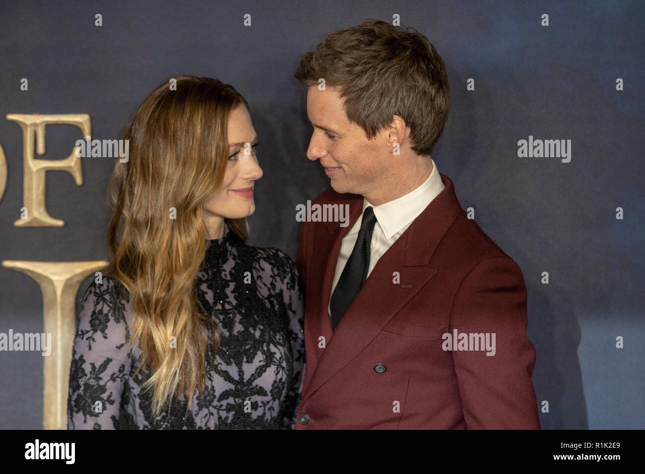 Leicester square, London, UK, 13 novembre 2018. Hannah Bagshawe Taylor Lautner et assiste à la première du film britannique 'Les Animaux Fantastiques : les crimes de Grindelwald' dans Leicester square le 13 novembre 2018, l'Angleterre.© Jason Richardson / Alamy Live News Banque D'Images