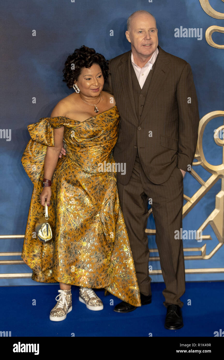 Londres Le 13 Novembre 2018 L R Yvonne Walcott Et Le