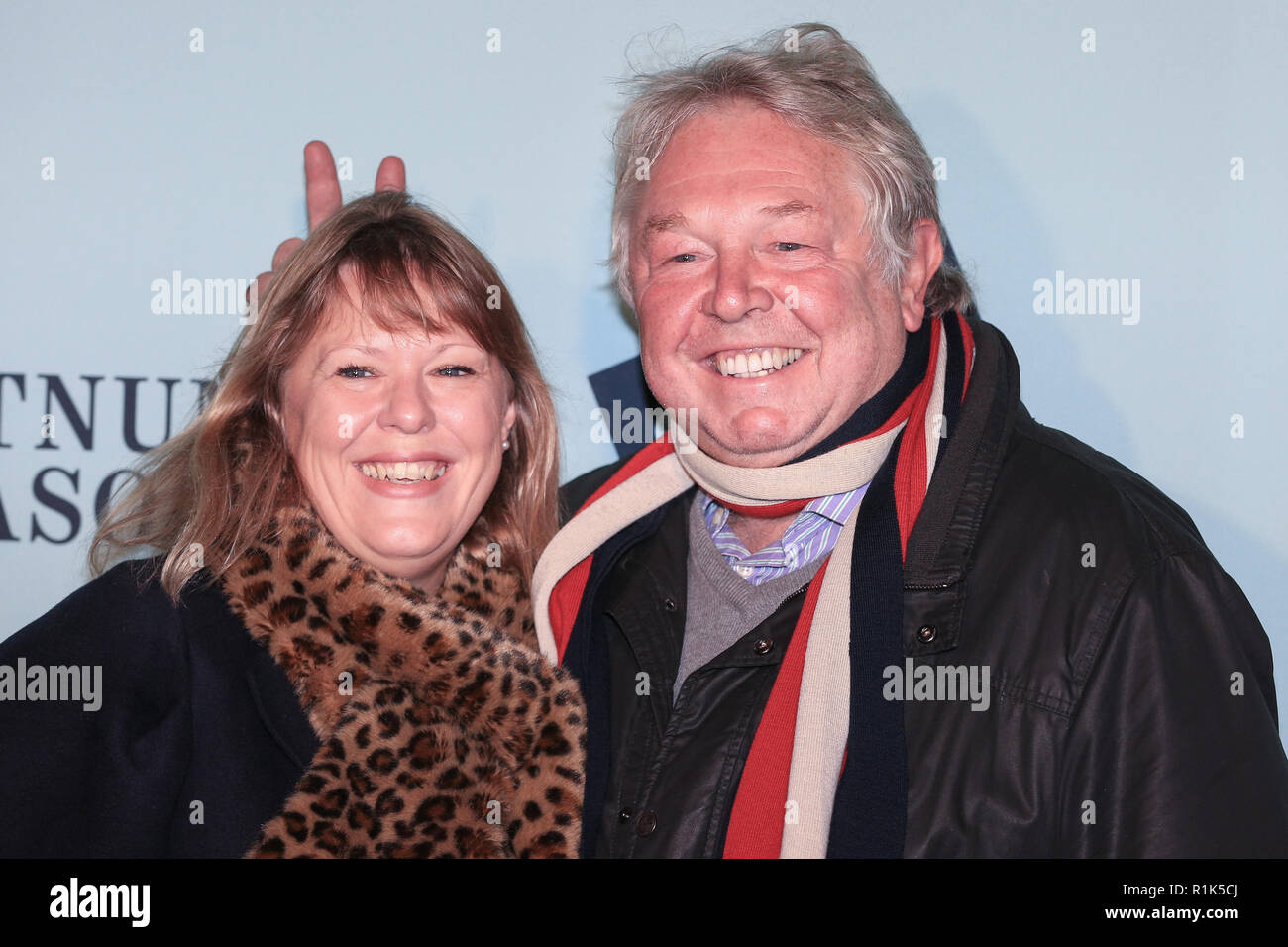 Somerset House, Londres, Royaume-Uni, le 13 Nov 2018. Nick Ferrari, animateur et invité. Les arrivées de célébrité. Skate à Somerset House à Fortnum & Mason s'ouvre avec un lancement officiel, comme la célèbre patinoire retourne dans le cadre historique de Somerset House pour l'ice skating sesason. La patinoire est ouverte au public du 14 nov. crédit : Imageplotter News et Sports/Alamy Live News Banque D'Images