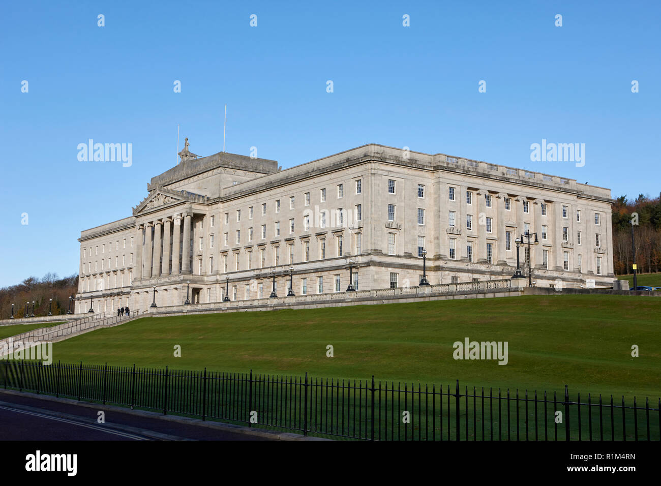 Édifices du Parlement Stormont belfast Irlande du Nord Banque D'Images