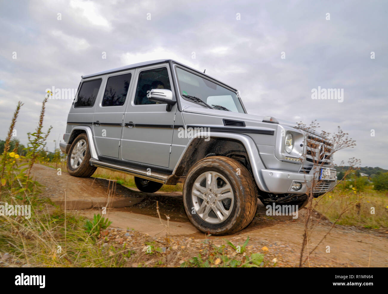 2012 Mercedes G Wagen SUV allemand au large de terrain Banque D'Images