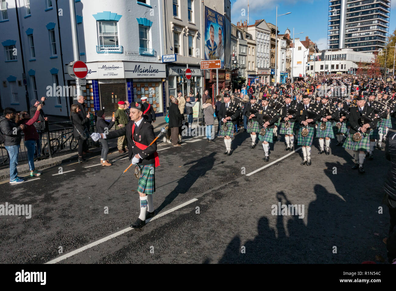 Rememberance Day. 2018 Bristol Banque D'Images