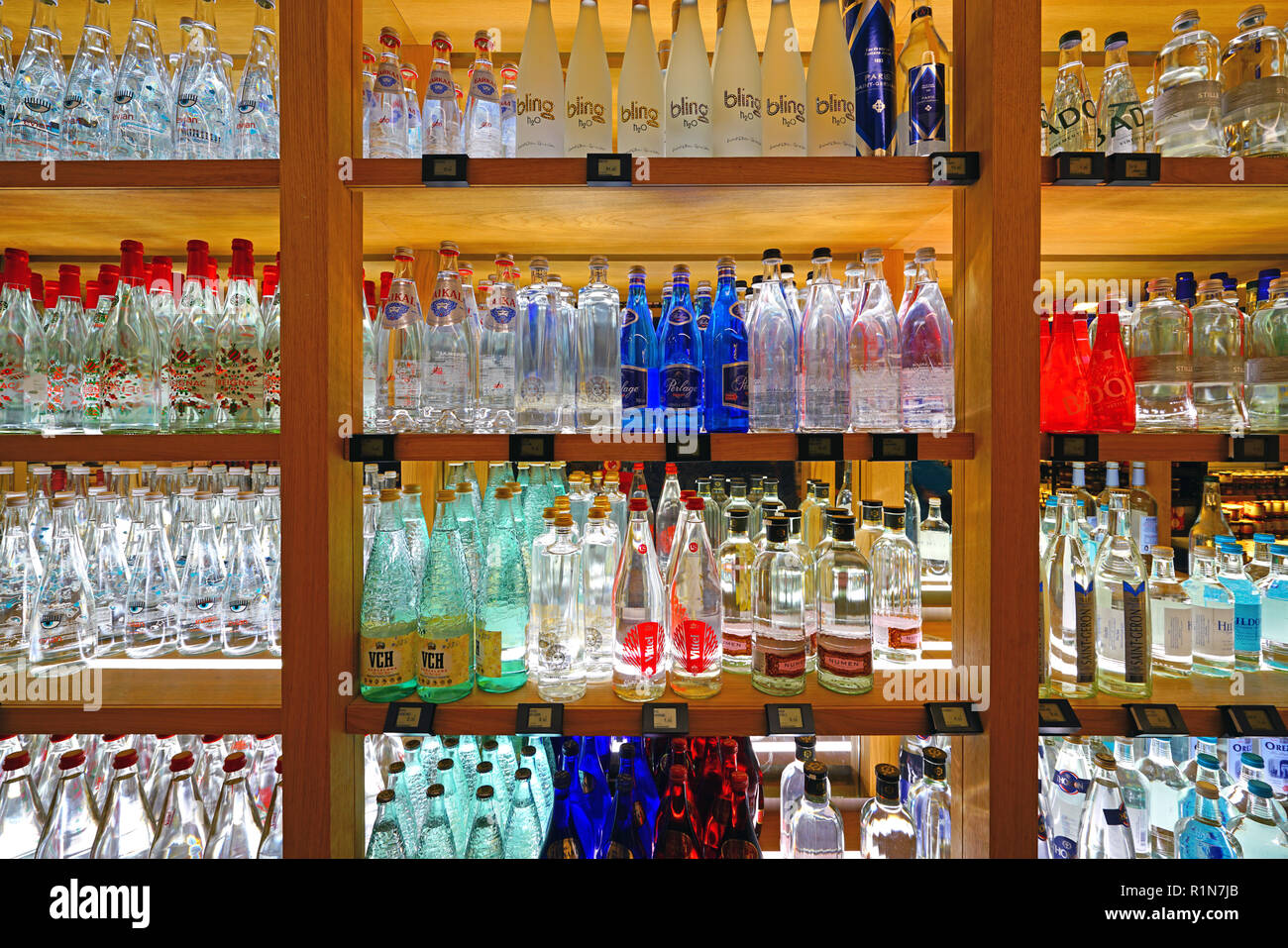 Vue de La Grande Epicerie du bon marche, une épicerie gastronomique sur la Rive Gauche rive gauche à Sèvres Babylone, Paris, France. Banque D'Images