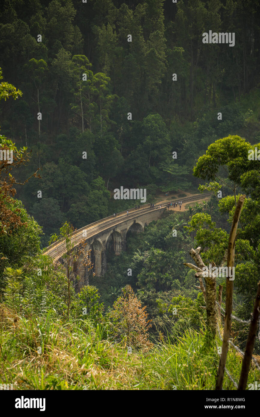 Pont en arc neuf, Ella, Sri Lanka Banque D'Images