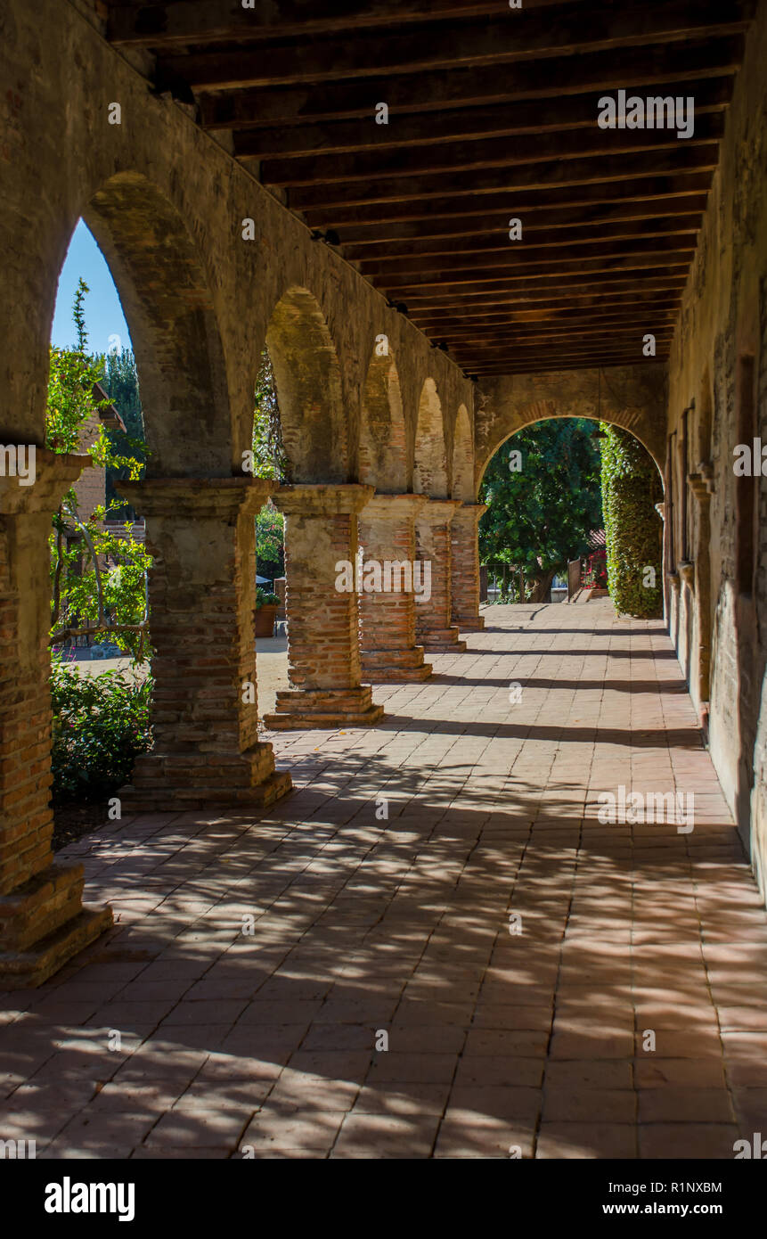 Mission San Juan Capistrano Banque D'Images