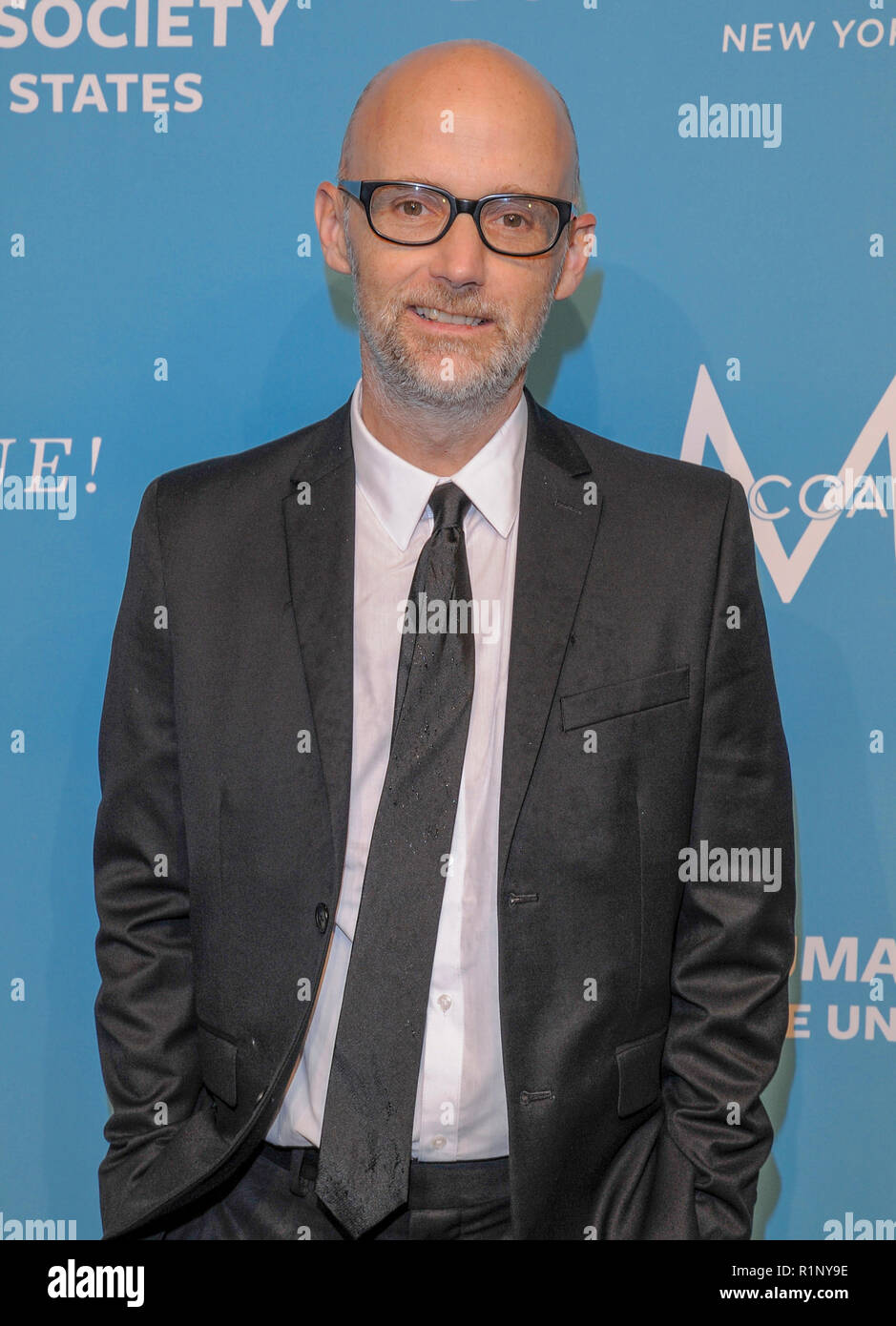 New York, États-Unis. 09Th Nov, 2018. Moby assiste à la Humane Society 9e conférence annuelle à la rescousse ! Gala au Cipriani 42nd Street Crédit : Lev Radin/Pacific Press/Alamy Live News Banque D'Images