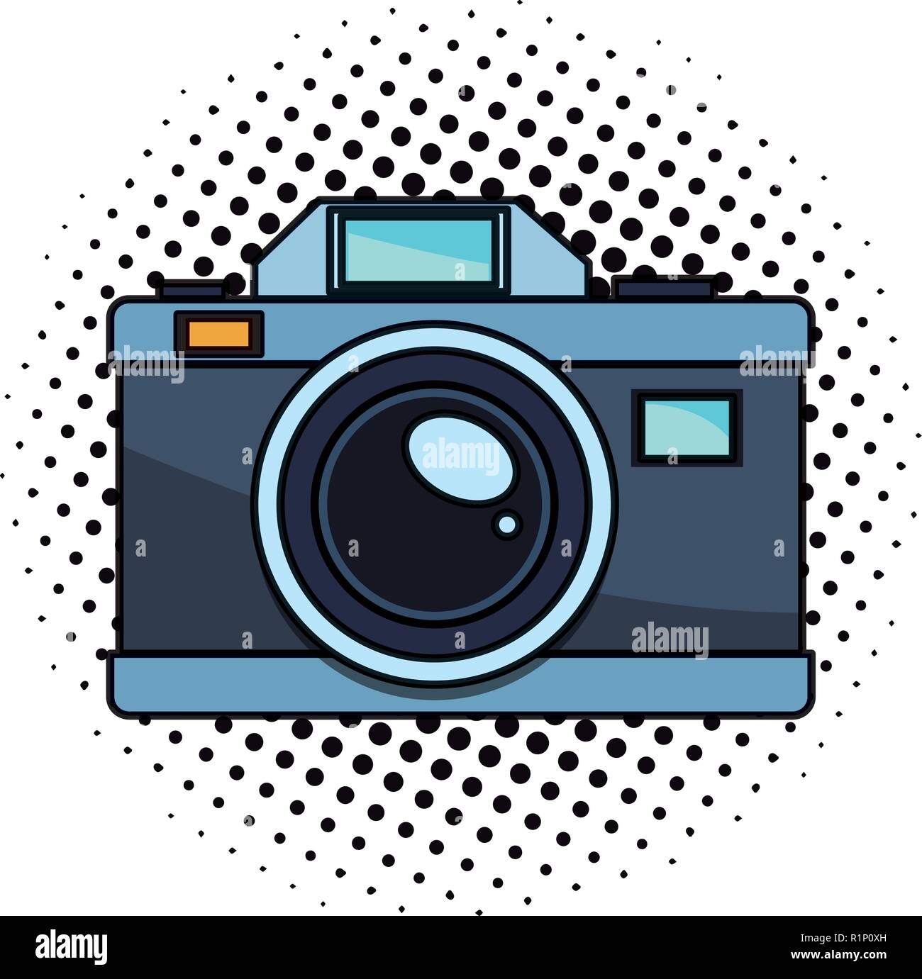 appareil photo vintage vector illustration avec ornement de motif 4679980  Art vectoriel chez Vecteezy