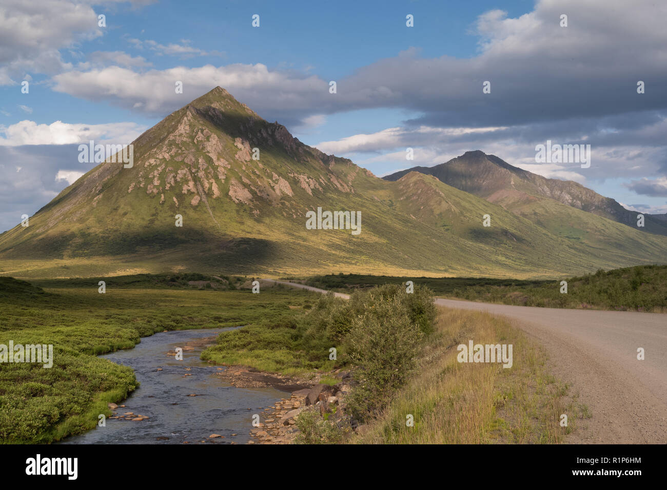 Le parc territorial de Tombstone, Yukon, Canada Banque D'Images