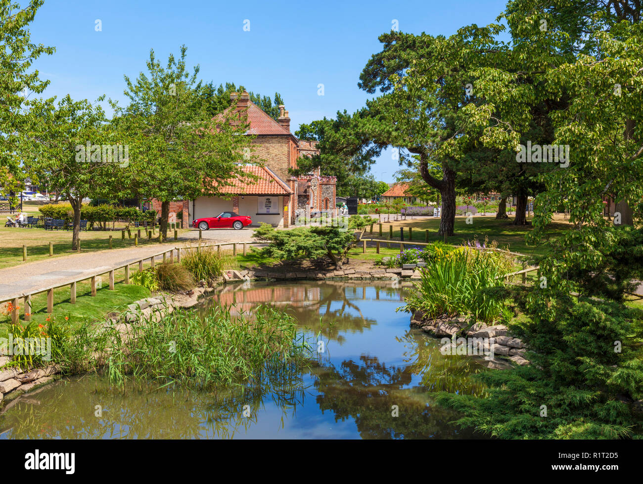 Large Oulton Suffolk Lowestoft museum Nicolas Everitt Park Vaste chambre Suffolk Angleterre Angleterre Europe Banque D'Images