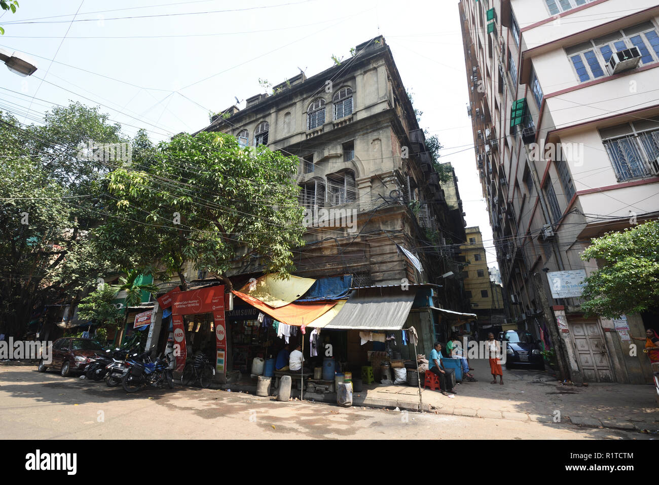 6A Clive rangée, Fairley Place, Kolkata, Inde Banque D'Images