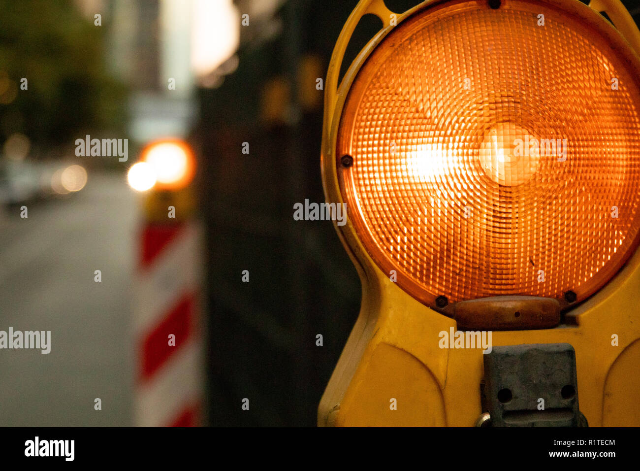 Feux de travaux routiers Banque de photographies et d’images à haute ...