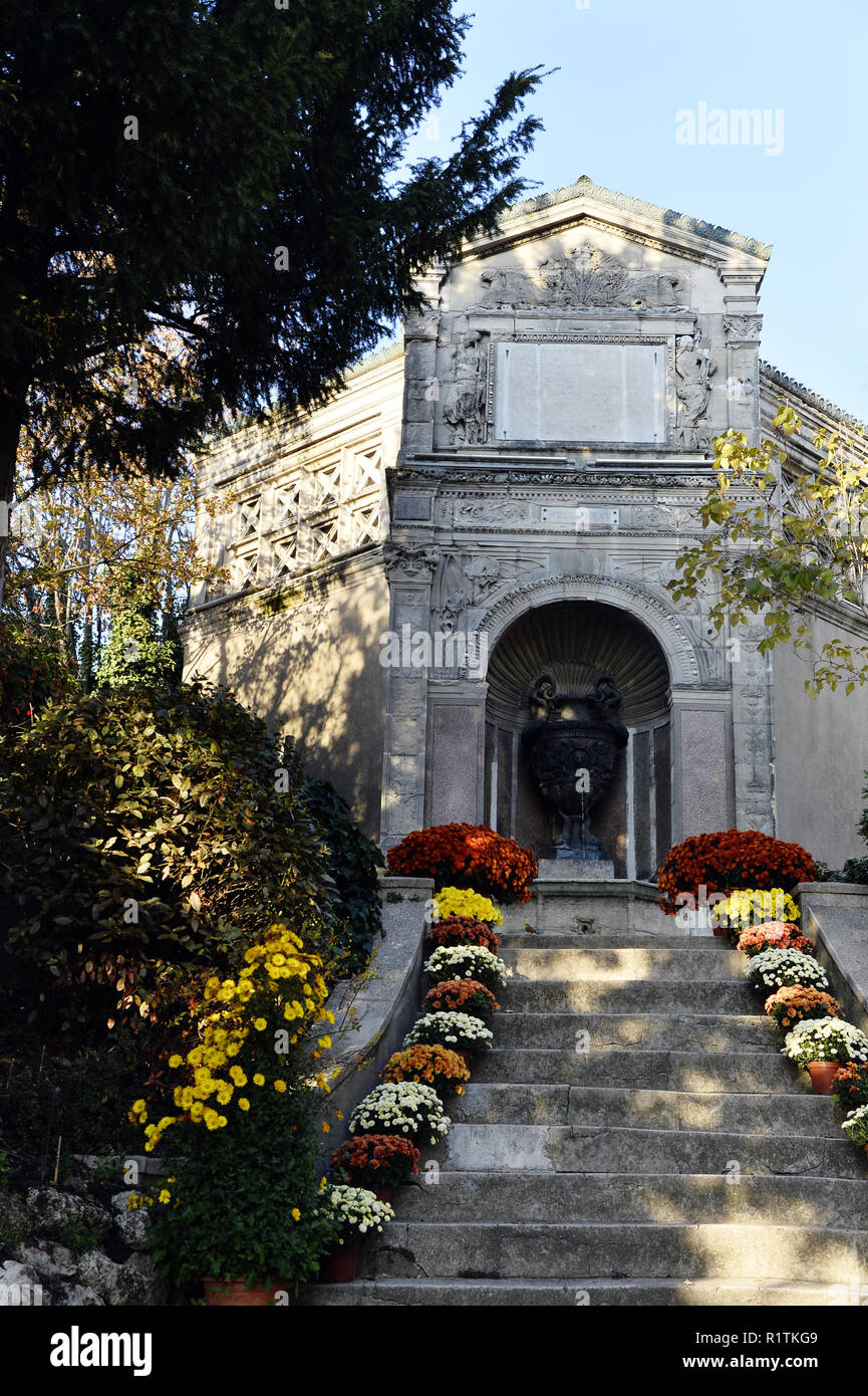 Commanderie du Clos Montmartre - Montmartre - Paris - France Banque D'Images