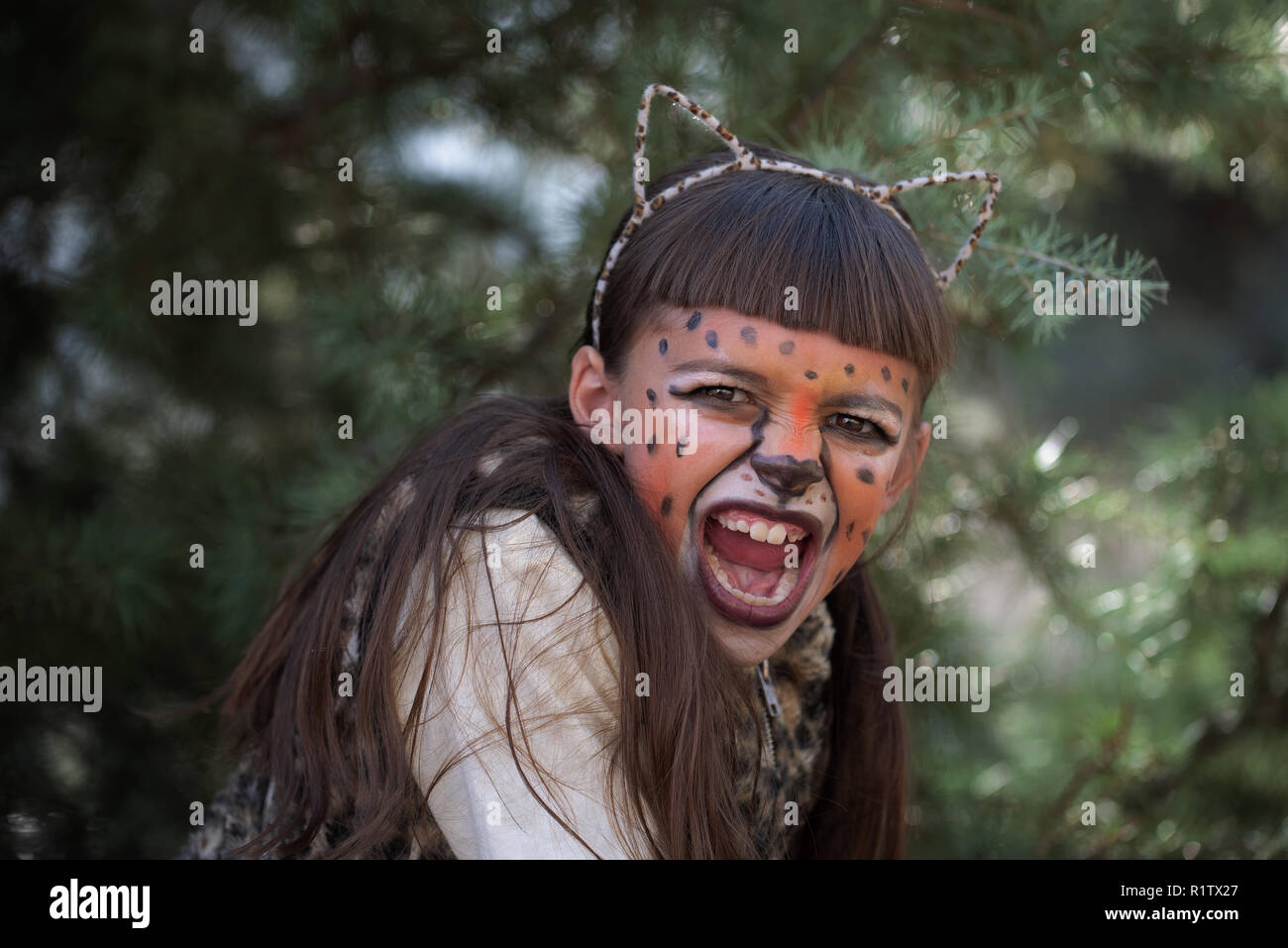 Les coutumes d'Halloween Banque D'Images