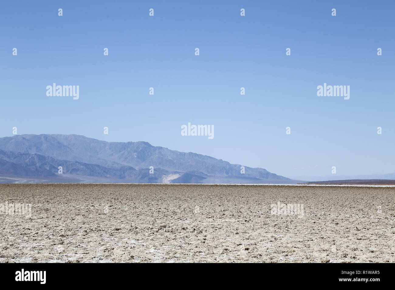 Bassin de badwater dans Death Valley National Park Banque D'Images