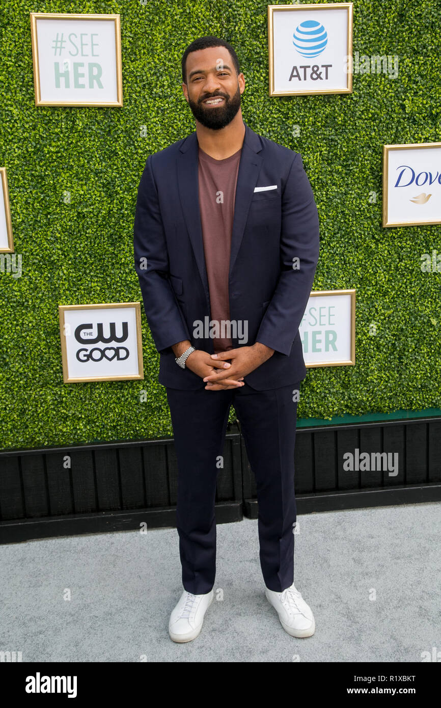 Les célébrités assister à la CW Network Lancement automne à Warner Brothers Burbank avec : Spencer Paysinger Où : Los Angeles, California, United States Quand : 14 Oct 2018 Crédit : Brian à/WENN.com Banque D'Images