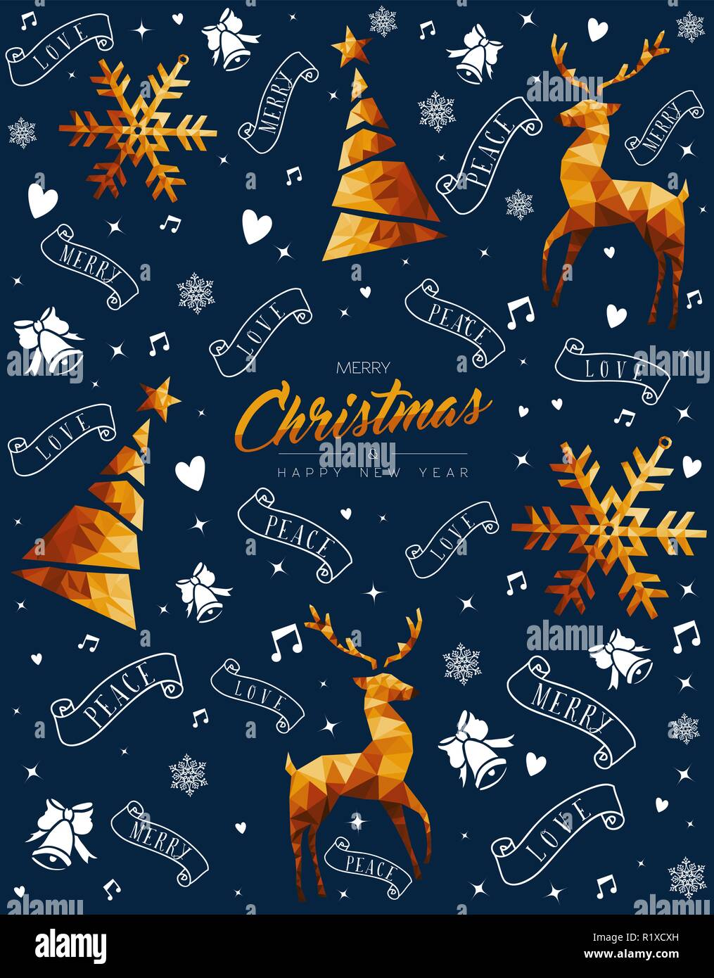 Joyeux Noel Carte De Vœux Nouvelle Annee Citation Du Texte D Or Et Decoration De Luxe Comprend Le Cerf L Arbre De Pin De Noel Snowflake Image Vectorielle Stock Alamy Joyeux Noel Carte De Vœux Nouvelle Annee Citation Du Texte D Or Et Decoration De Luxe Comprend Le Cerf L Arbre De Pin De Noel Snowflake Image Vectorielle Stock Alamy