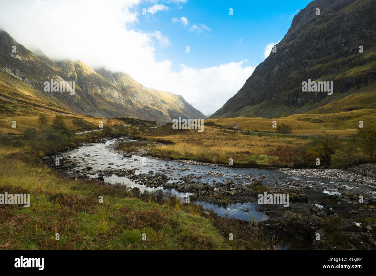 Paysage Ecosse Glencoe Banque D'Images