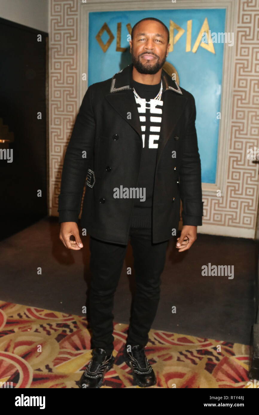 New York, NY, USA. 14Th Nov, 2018. Justine Skye assiste à la première mondiale de 'Creed II' à l'AMC Loews Lincoln Square le 14 novembre 2018 à New York. Walik Goshorn : Crédit/Mediapunch/Alamy Live News Banque D'Images