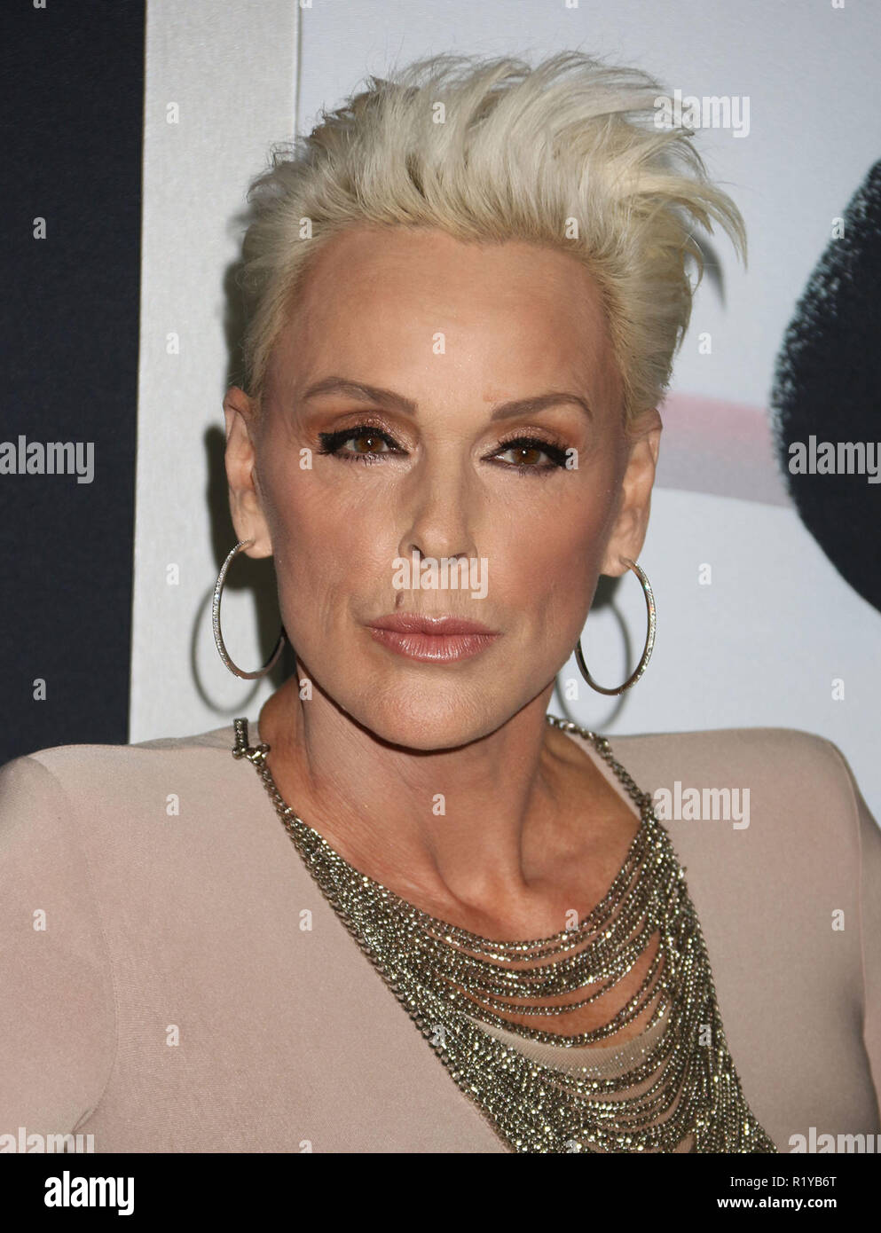 14 novembre 2018 - New York City, New York, États-Unis - Brigitte Nielsen assiste à la première mondiale de 'Creed ll' tenue à l'AMC Lincoln Square Theatre. (Crédit Image : © ZUMA/Kaszerman Nancy fil) Banque D'Images
