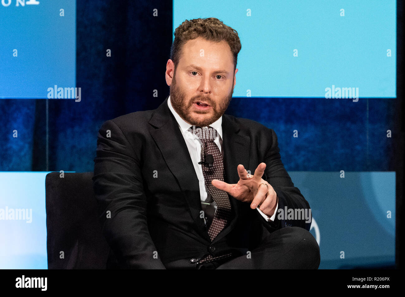 Sean Parker, entrepreneur et philanthrope, à la Fondation Jack Kemp Kemp 2018 Leadership Award Dîner au champ d'Audi à Washington, DC Le 13 Nove Banque D'Images