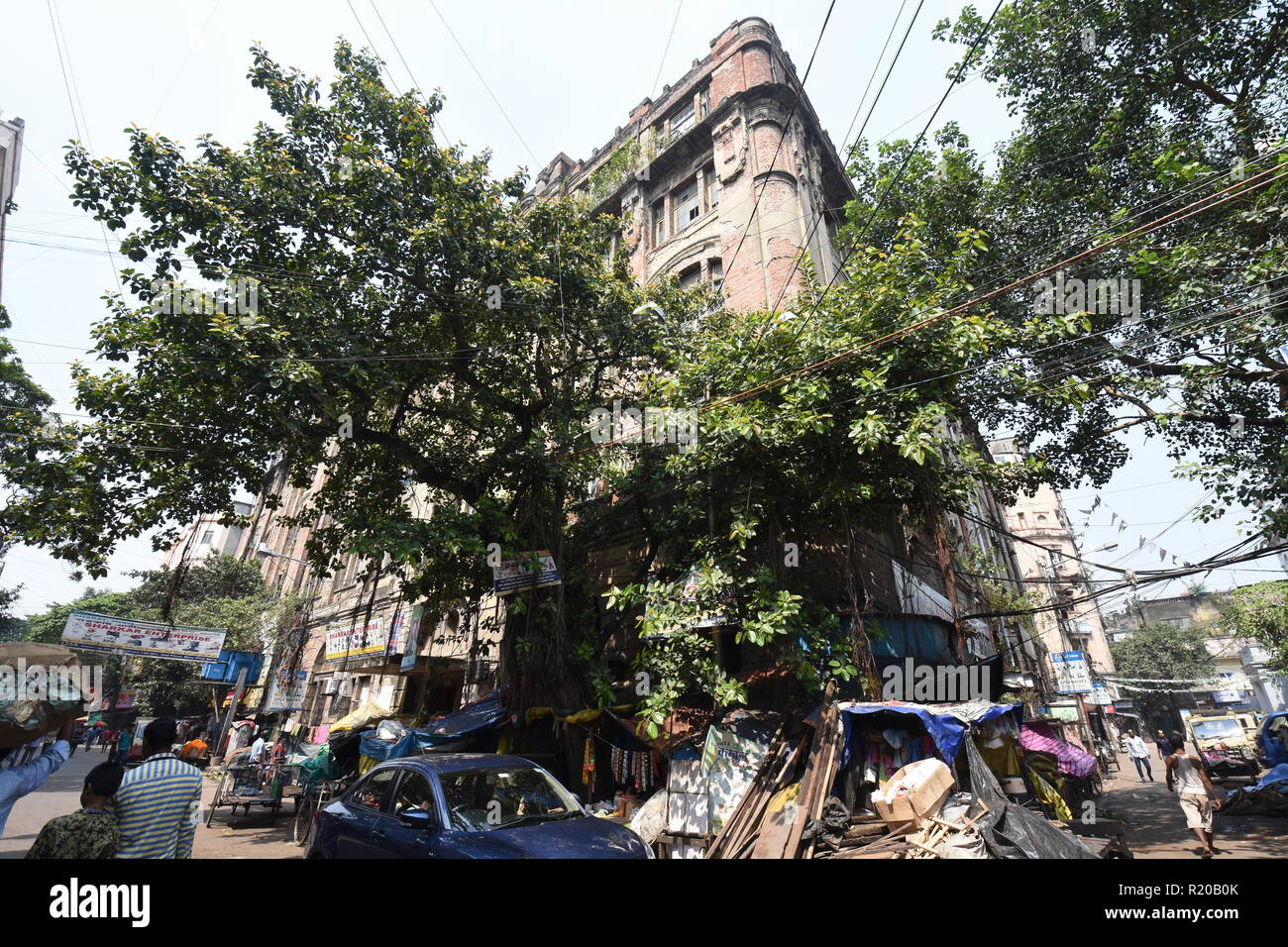 135A rue Canning, Kolkata, Inde Banque D'Images