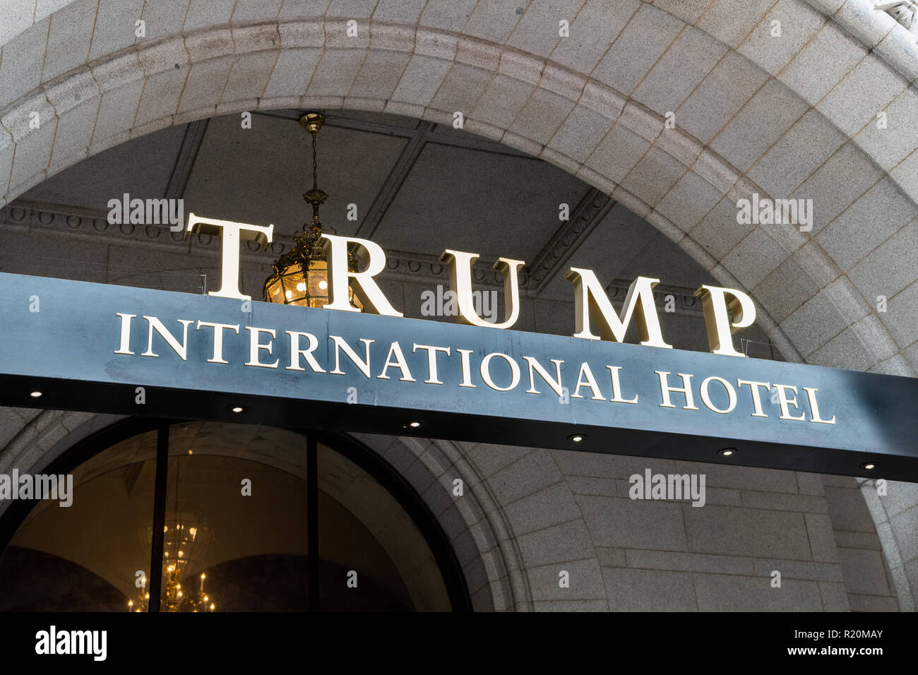 Trump International Hotel Washington à Washington, D.C. Banque D'Images