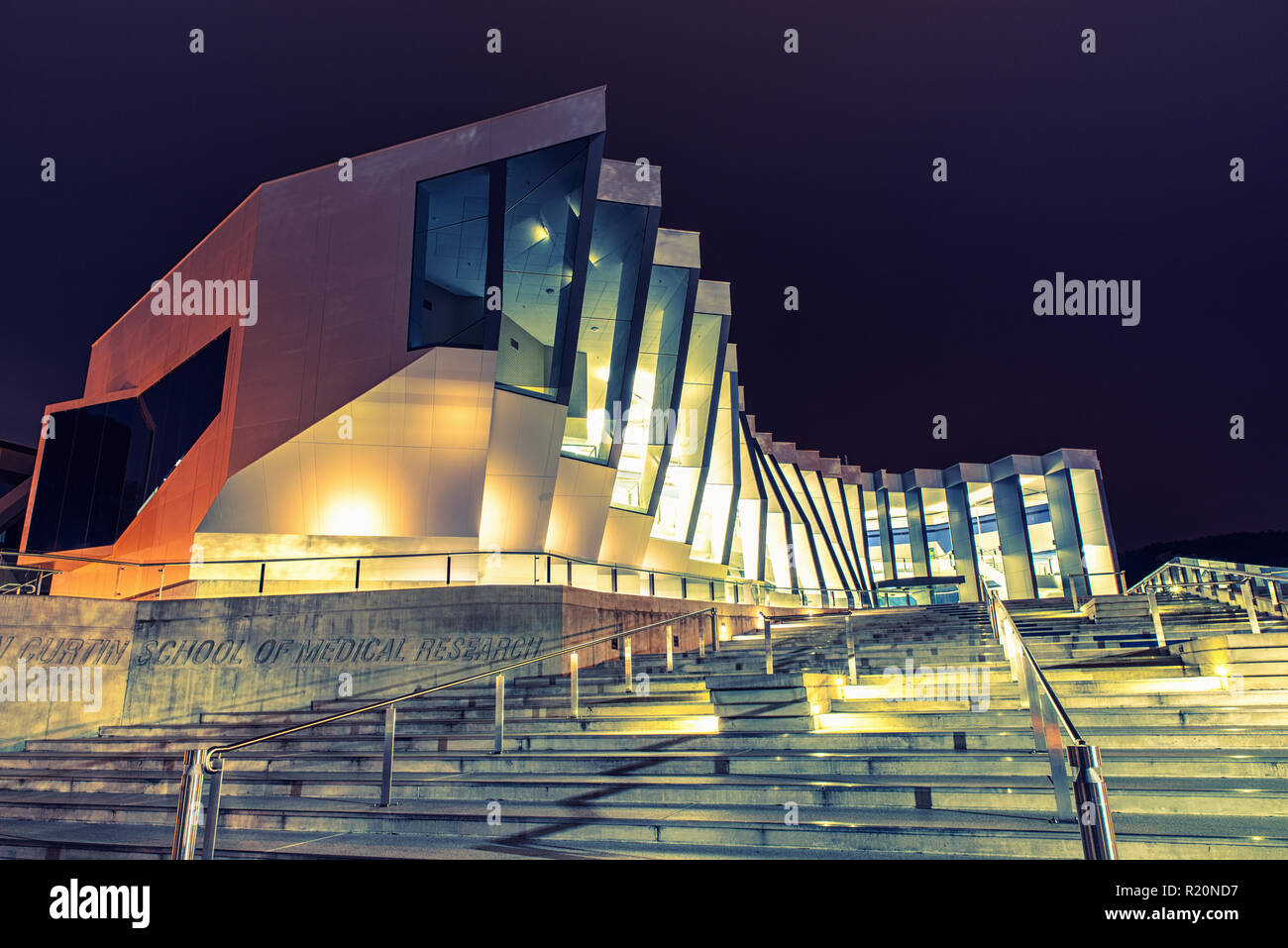 La John Curtin School of Medical Research, Australian National University, Canberra, Australie Banque D'Images