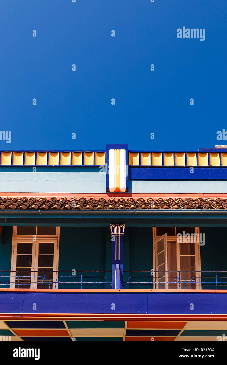 Maison coloriste , innisfail-AUSTRALIE Banque D'Images