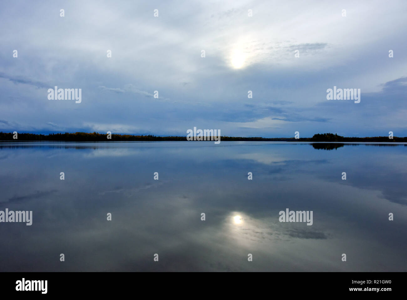 L'automne, à côté de Val-d'Or, Québec Banque D'Images L'automne, à côté de Val-d'Or, Québec Banque D'Images