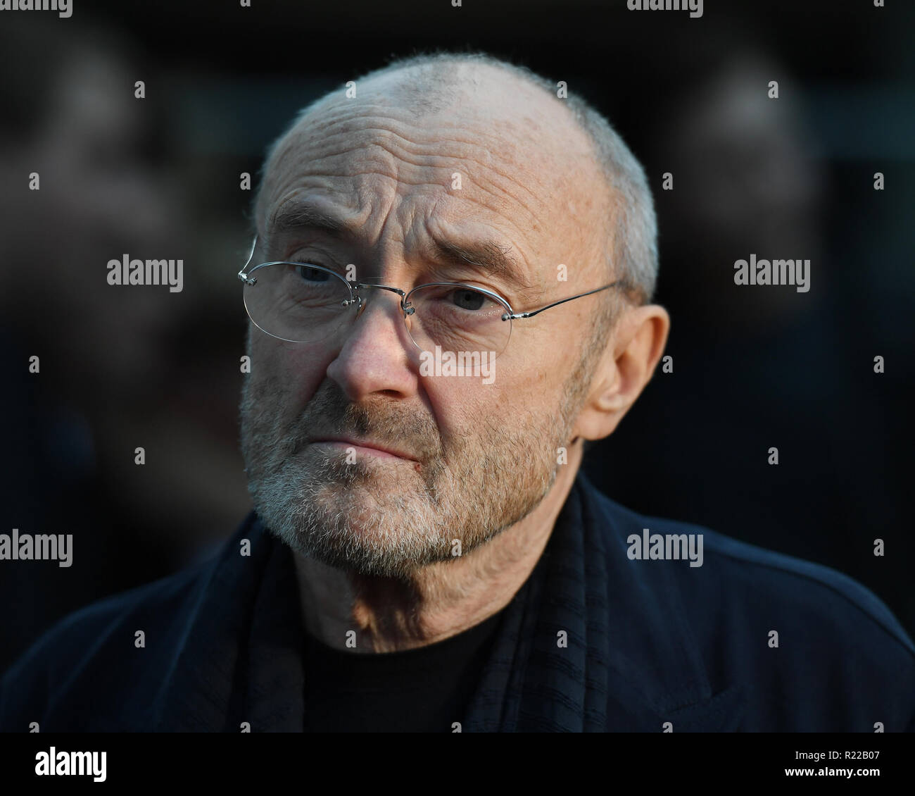 Miami Beach, FL, USA. 15 Nov, 2018. Phil Collins assiste à la Fondation Little Dreams rêver de Gala sur la plage tenu au Fillmore Miami Beach le 15 novembre 2018 à Miami Beach, Floride. Credit : Mpi04/media/Alamy Punch Live News Banque D'Images