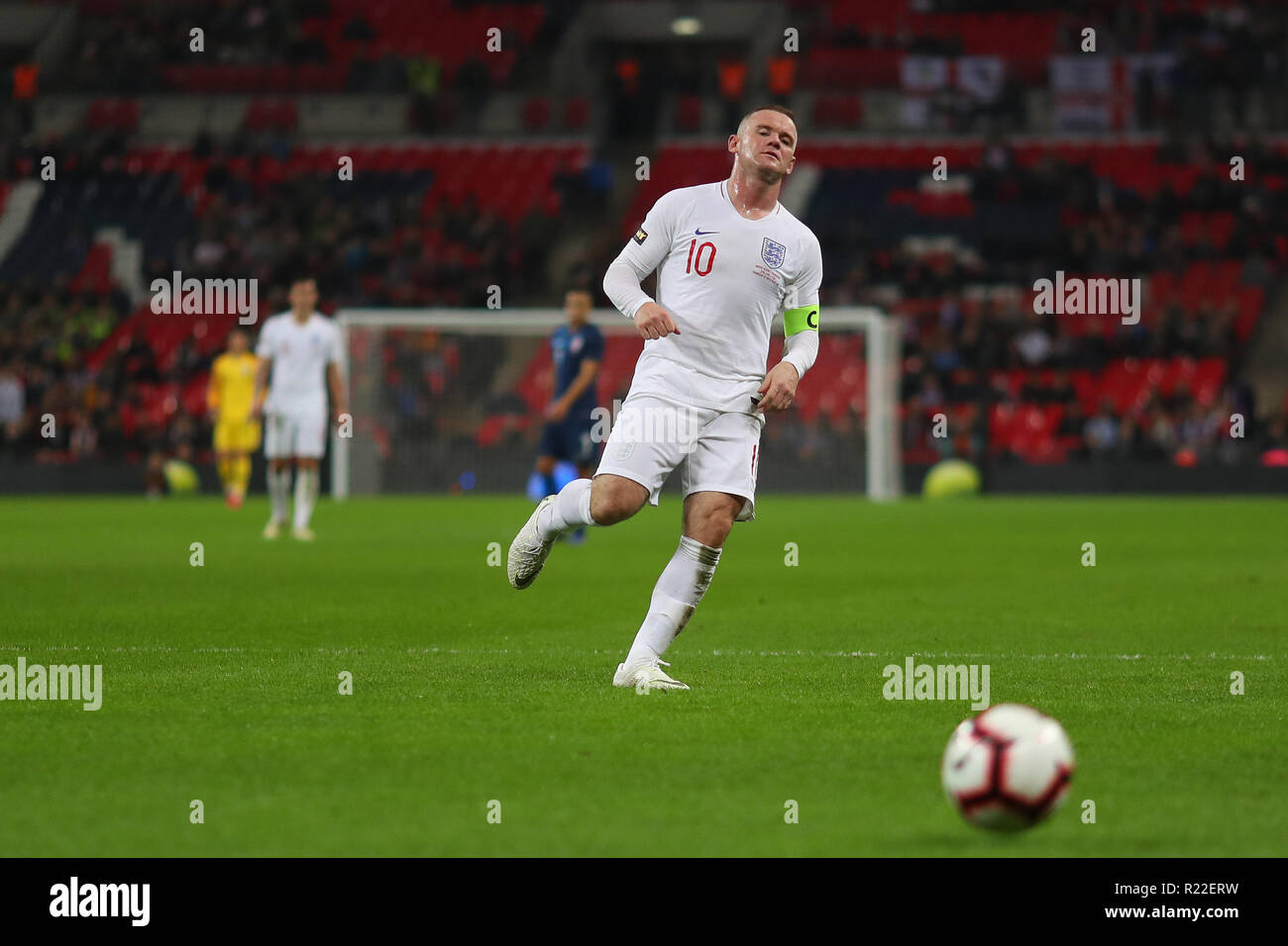 Londres, Royaume-Uni. 15 novembre, 2018. Wayne Rooney de l'Angleterre - Angleterre v United States, match amical, au stade de Wembley, Londres - 15 novembre 2018 Crédit : Richard Calver/Alamy Live News Banque D'Images