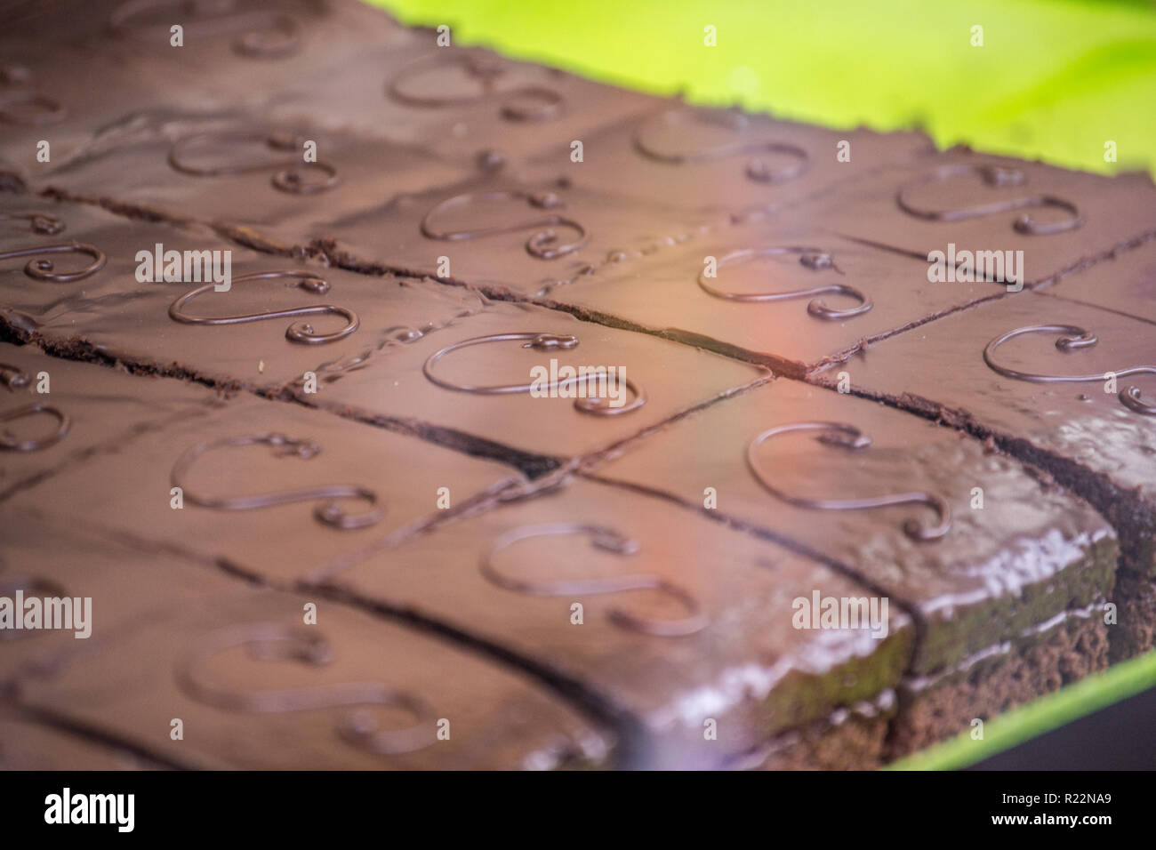 Pérouse, Ombrie, Italie au cours de la fête du chocolat 2018 Banque D'Images