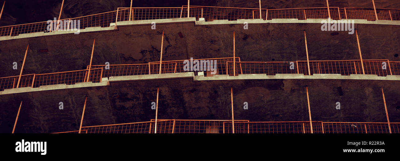 Immeuble de bureaux en construction Banque D'Images